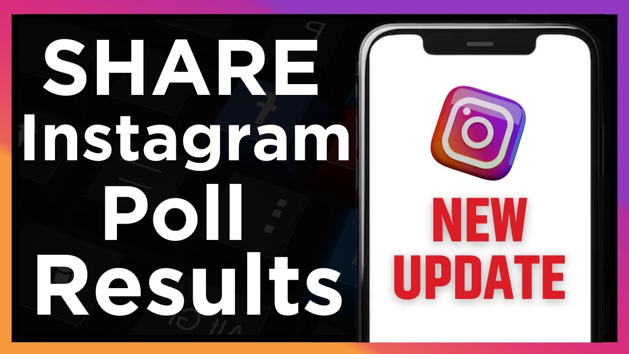 How to SHARE Results From Instagram Poll (Full Guide)