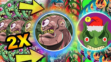 Agar.io 90° SPLIT // 2X VERTICAL LINE SPLIT // 3 in 1 POPSPLIT // Agario New Skin