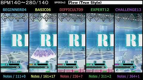 DDR / Flow (True Style) - SINGLE (DanceDanceRevolution SuperNOVA)