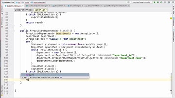 การเขียน Java OOP Sqlite ตอนที่ 9