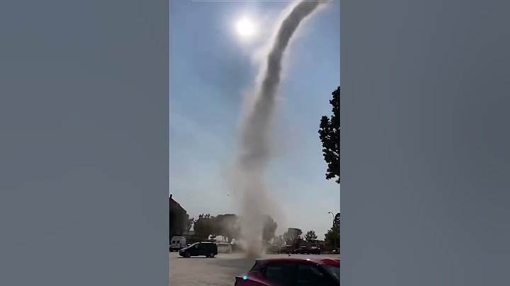 UNWETTER! TORNADO IN DEUTSCHLAND 😱