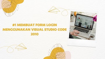 #1 Membuat Form Login Menggunakan Visual Studi Code 2010 C#