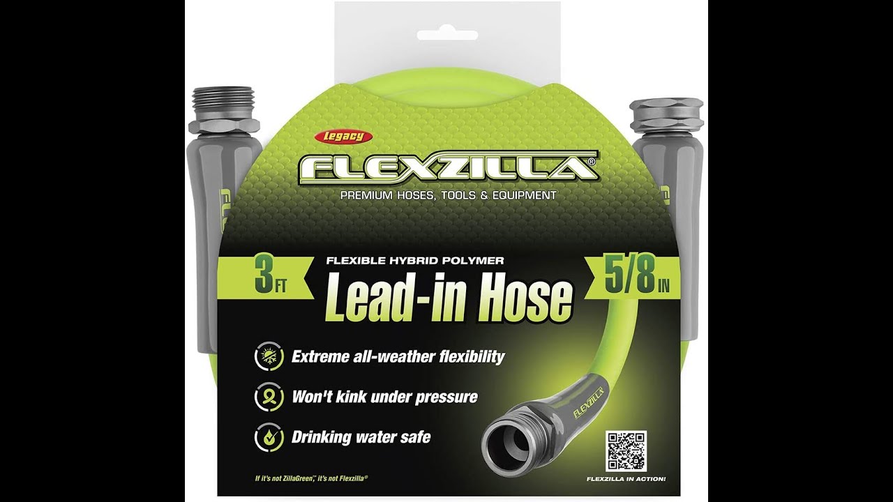 Flexzilla Lead In Hose,EXTREMELY FLEXIBLE Zillagreen