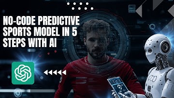 Build a No-Code Predictive Model for Sports With Real Data and AI!
