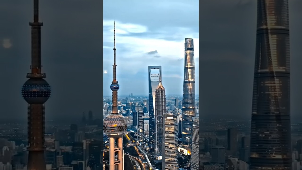 ✨ “City of Lights | Night View Magic | Modern Skyline 4K” ✨ AniZXO Vibes Shorts video 📷