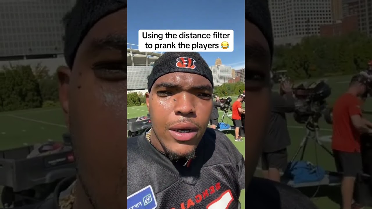 No way 😂 (via @CincinnatiBengals/TT)