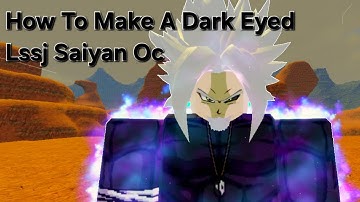 How To Make A Dark Eyed Lssj Saiyan Oc In Dragon Ball Azure 