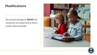 Understanding Accommodations and Modifications