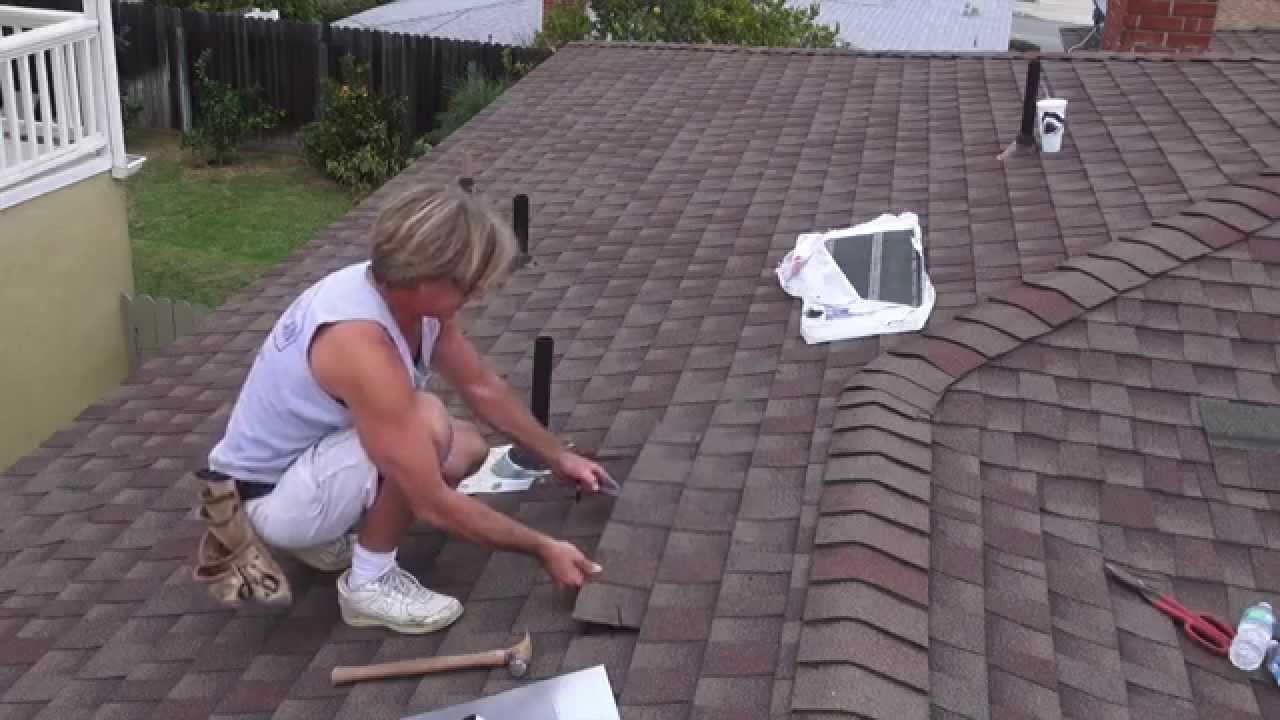 How to Install Asphalt Roofing Shingles Torrance Roofing Contractors YouTube