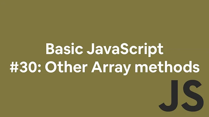 Basic JavaScript #30: Array.indexOf, Array.includes, Array.find