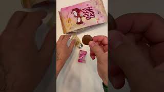 Unboxing 259 #chocolate #food #asmr #satisfying #snacks #unboxing #yummy #coconut #mini #banana