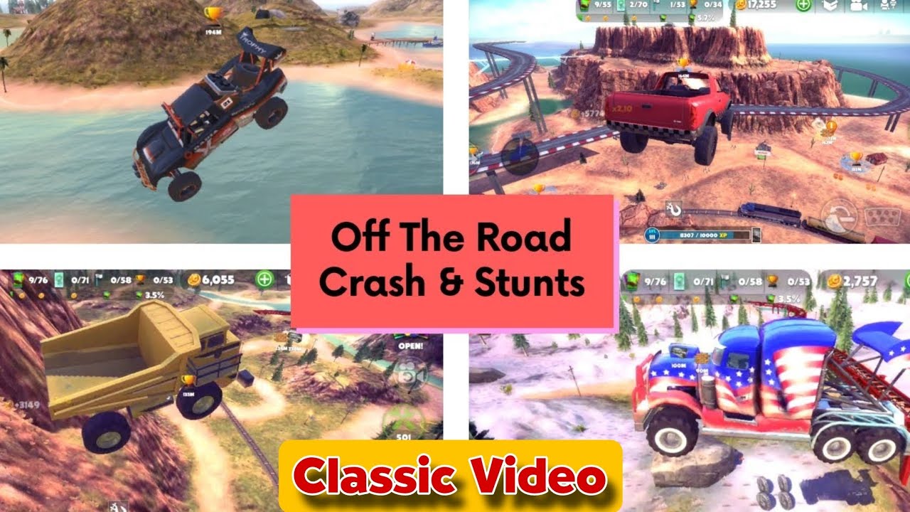 Off The Road | Car Crash & Stunt 1 | OTR Off Road Car Driving Game ...