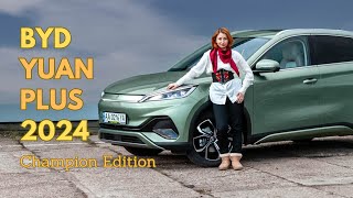 Огляд BYD Yuan Plus 2024 Champion Edition. L.Riker™ - салон електромобілів