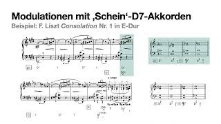 Enharmonische Modulationen Über Schein-D7-Akkorde