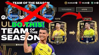 YOU WILL LOSE A LOT OF MASCHERANO IF YOU MAKE THIS MISTAKE BEFORE UTOTS! FC MOBILE 24!