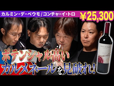 【チリ✕カルメネール】出るか完全回答？チリの赤ワインをテイスティングで見抜く