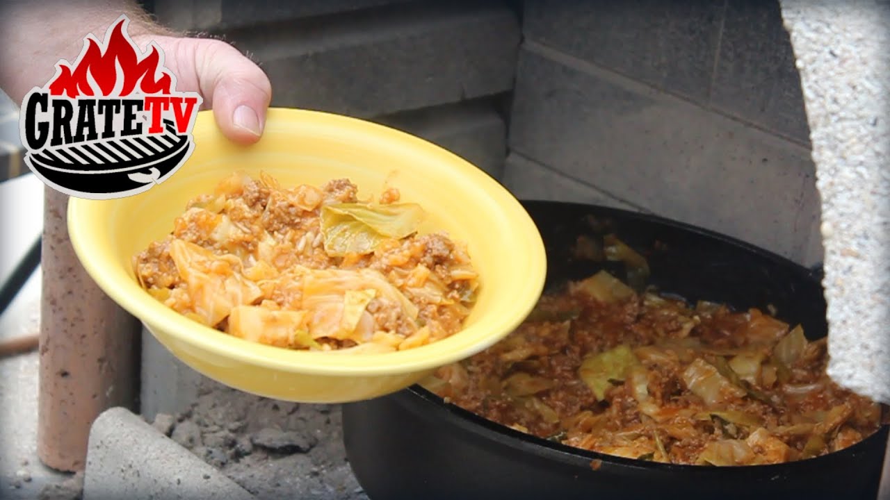 Dutch Oven Recipe Deconstructed Cabbage Rolls YouTube