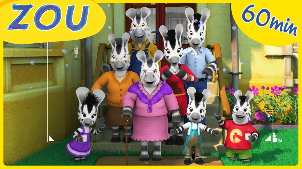 Tomamos fotos en familia 📸 | Zou | Familia y amistad | Dibujos animados para niños