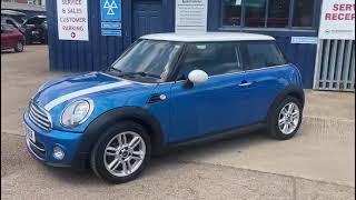 MINI HATCH COOPER 1.6 COOPER PIMLICO 3d 121 BHP 2011(61) 89,303 Miles.