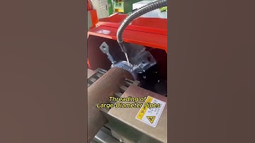 We are a factory specializing in fully automatic intelligent threading machines. #threading machine