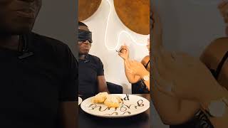 Crumbl Cookie Blindfold Challenge! Full video on @viccityempire #comedy #tastetest #crumblcookie