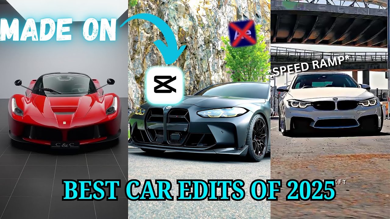 Best 4K CAPCUT Car Edits Of 2025 - Car Edits COMPILATION - Speed Ramp - Shake Edits -SABIH KA GARAGE