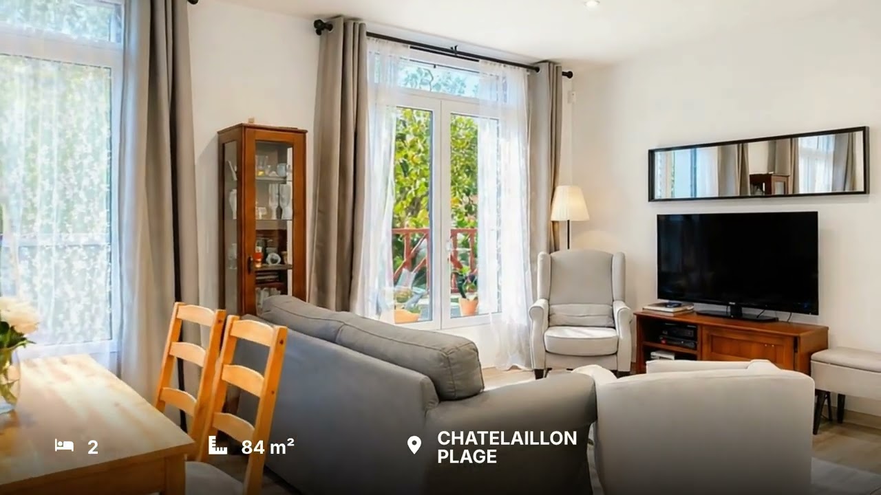 Vidéo Vente appartement 3&nbsp;pièces 84&nbsp;m² Châtelaillon-Plage (17340)