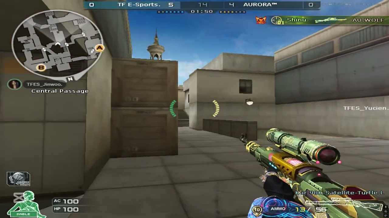 Crossfire Clan War TF - Esports. VS AURORA