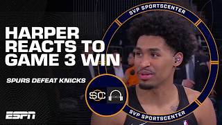 Dylan Harper on his preparation and calmness in the NBA Finals 🙌  | SC with SVP
