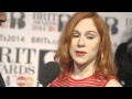 Katy B at the 2014 BRIT Awards with KISS FM UK