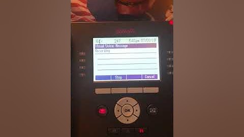 Avaya Phone Tip of the Day - sending a message to voicemail