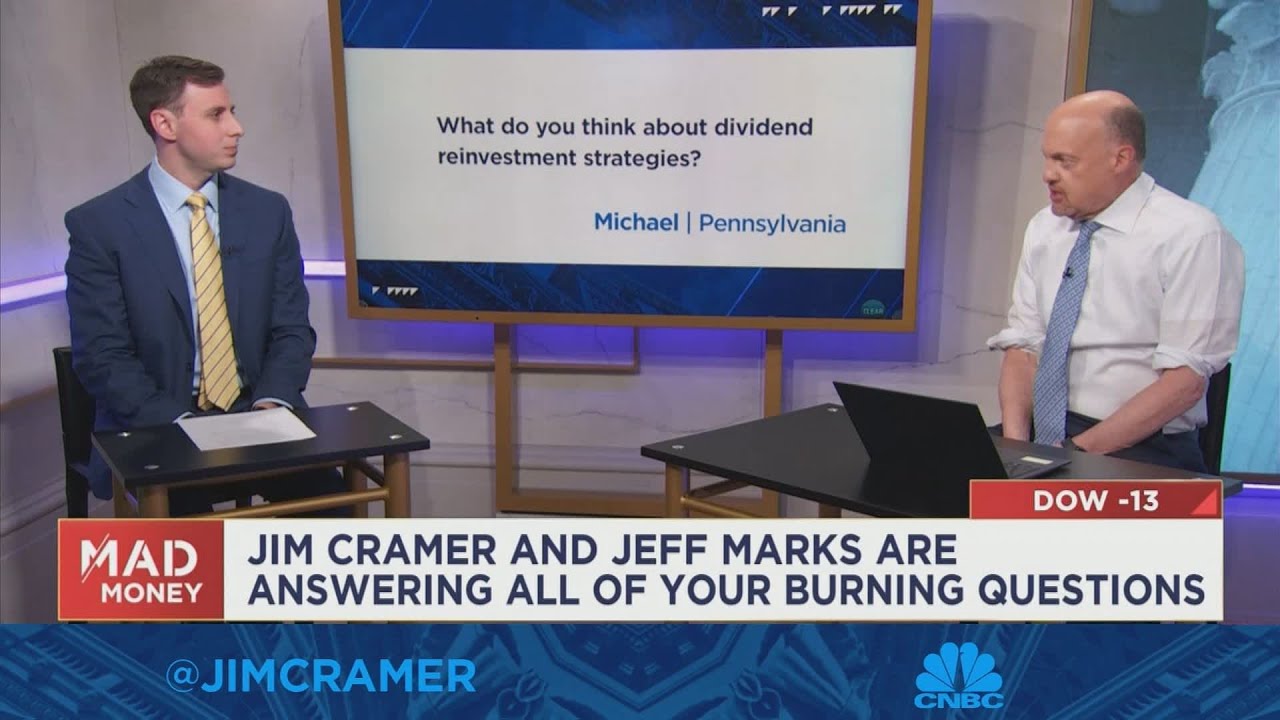 Don't take the money and run, go back in and reinvest, says Jim Cramer
