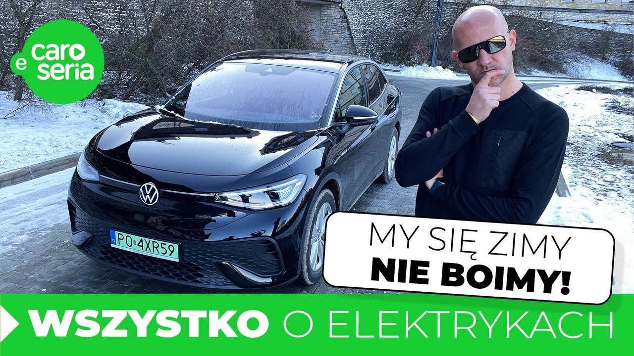 Elektryczny Volkswagen ID.5, czyli jak zimą dojechać elektrykiem do celu! (TEST PL 4K) | eCaroSeria