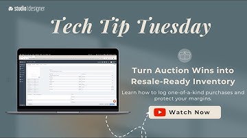 Tech Tip Tuesday: Inventory (Pt. 2)