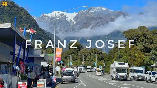 Franz Josef Township Walking Tour 4K 2024 | Glacier Country | West Coast New Zealand Walking Tour 4K