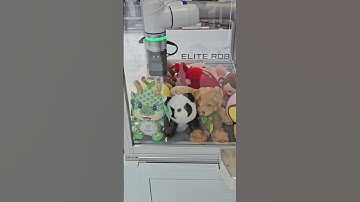 Elite Robots doll catch with #cobot at CIIF 2024