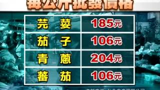 20120822 公視中晝新聞 颱風前夕菜價先漲 高麗菜1顆百元