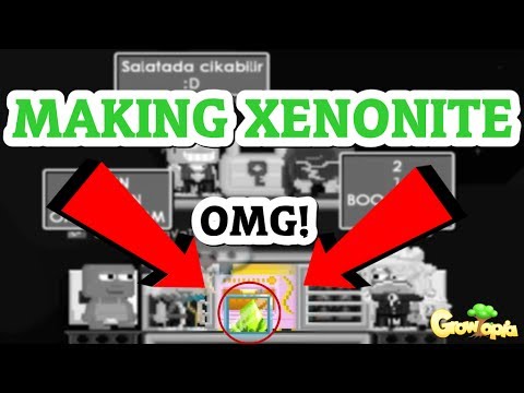 Growtopia - FIRINDA XENONITE YAPTIK ! (Making Xenonite Crystal)