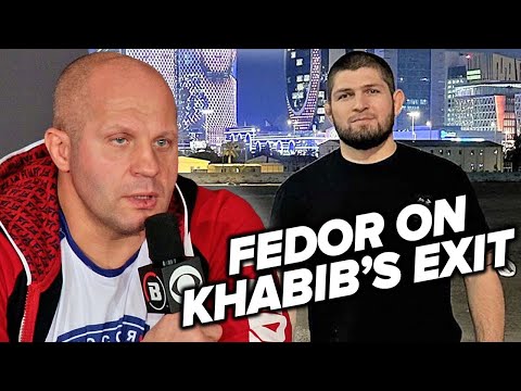 FEDOR’S HONEST REACTION TO KHABIB NURMAGOMEDOV LEAVING MMA! WILL HE FOLLOW SUIT OR CONTINUE IN MMA?