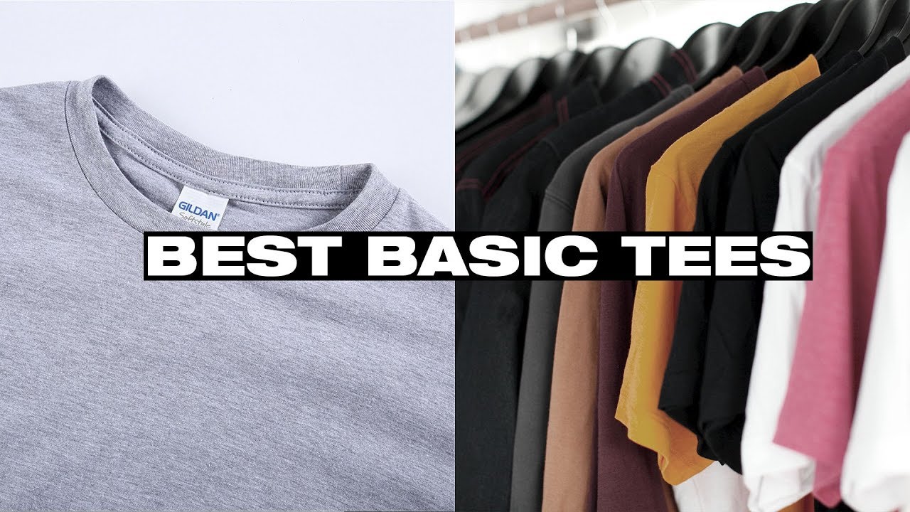 BEST BASIC TEES (w/ links) YouTube