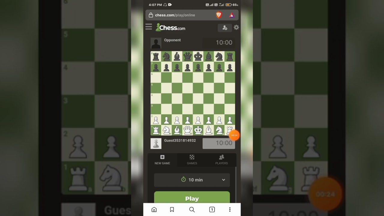CHESS.COM Play chess without download online 