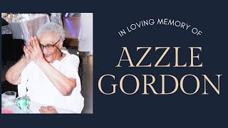 Azzle Gordon Memorial Service