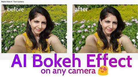 AI Bokeh Effect for any Camera 😍 MIUI 10 Features | MIUI 10 Supported Devices, Release Date