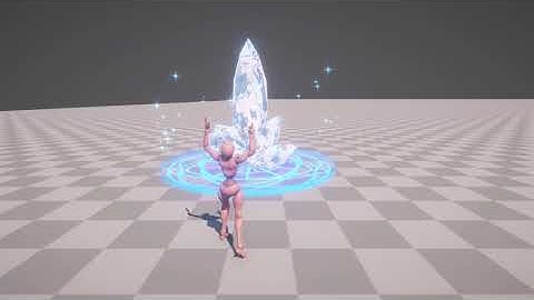 Unity VFX ice mage
