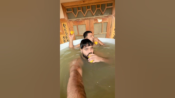 Water tinky swimming pool 😂🥵🫠