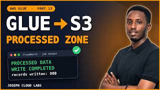 Load Processed Data into Amazon S3 with AWS Glue ETL | Modern Banking Data Lake #13