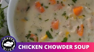 Chicken Chowder Soup Recipe - Easy and Delicious, great for cold whether to warm up 🌨❄