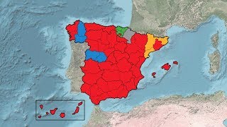Spanish General Election Results (1977-April 2019)