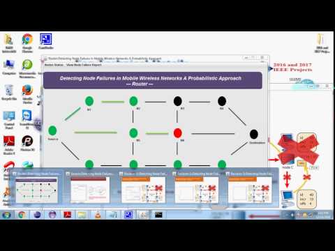 Detecting Node Failures in Mobile Wireless Networks A Probabilistic Approach