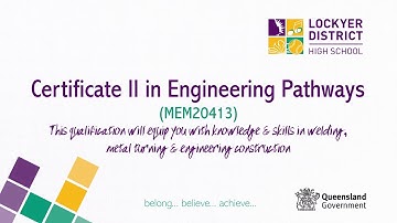 MEM Certificate II in Engineering Pathways